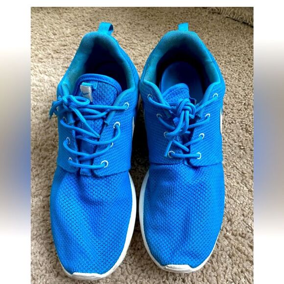 Nike Mens Roshe Run 511881-411 Blue Running Shoes Lace Up Low Top Size 10.5 main image 8